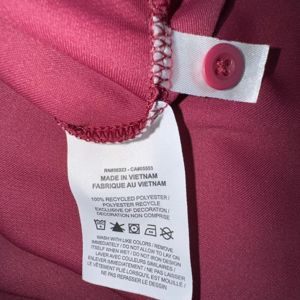 Nike Polo Shirt Mens XXL Maroon Florida State Dri-FIT Short Sleeve Tipped Collar